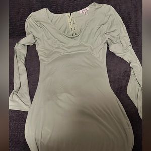 Sage mint green dress